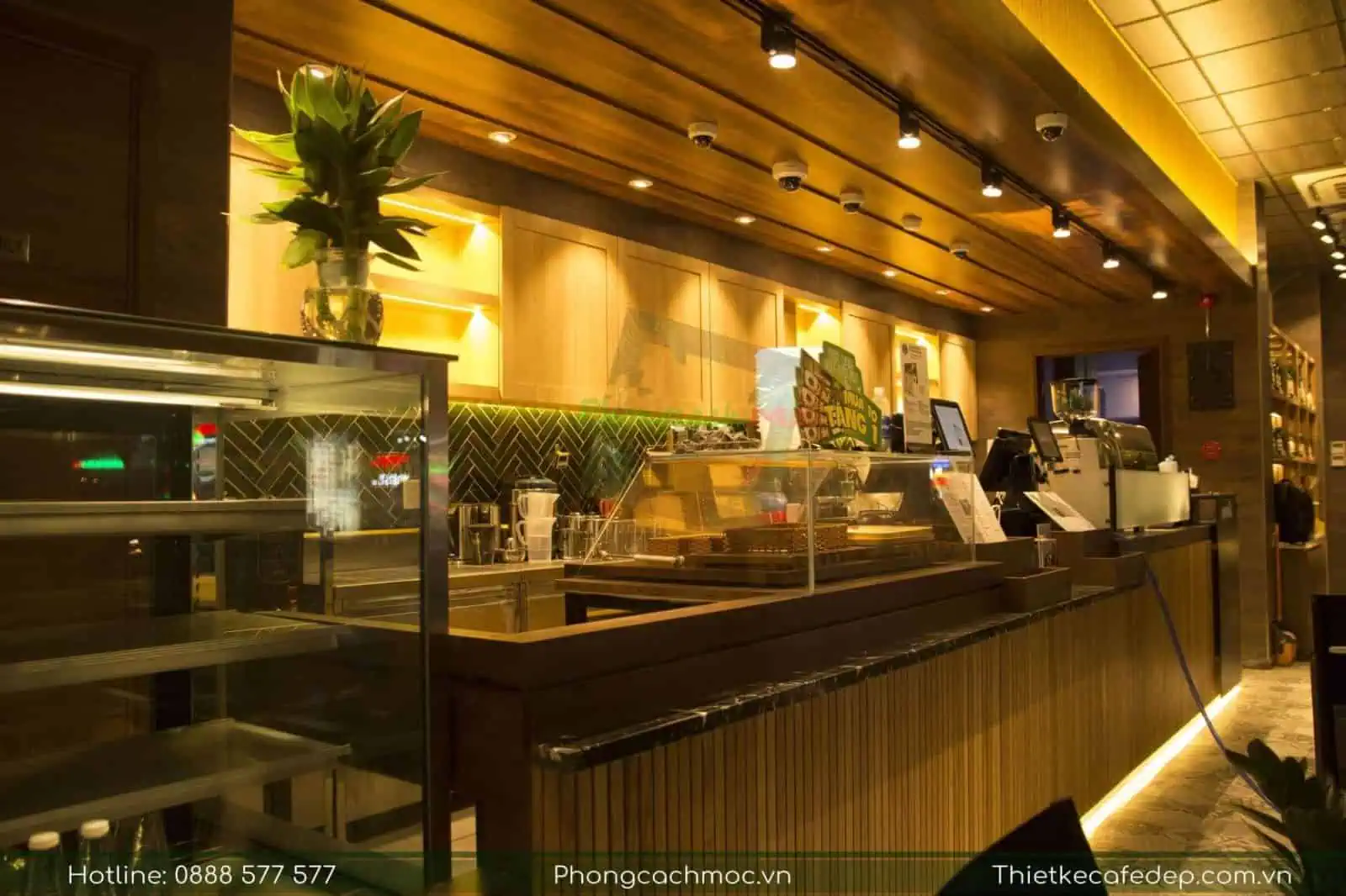 Quầy pha chế hiện đại
