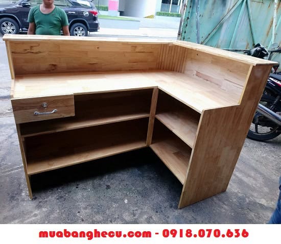 Quầy pha chế gỗ đẹp