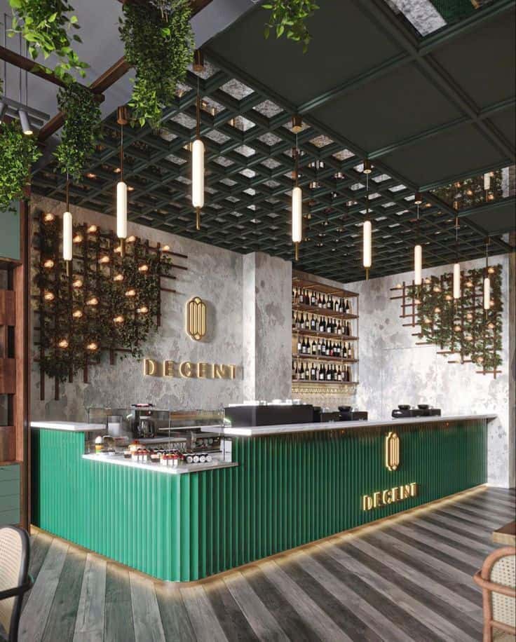 Quầy pha chế tiện lợi