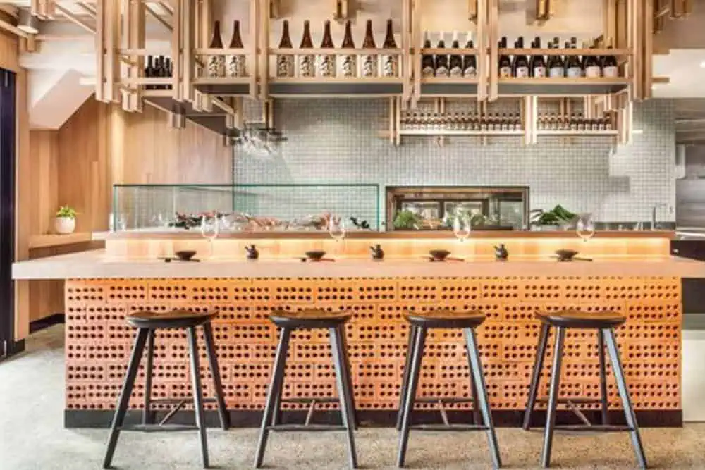 Quầy pha chế cổ điển