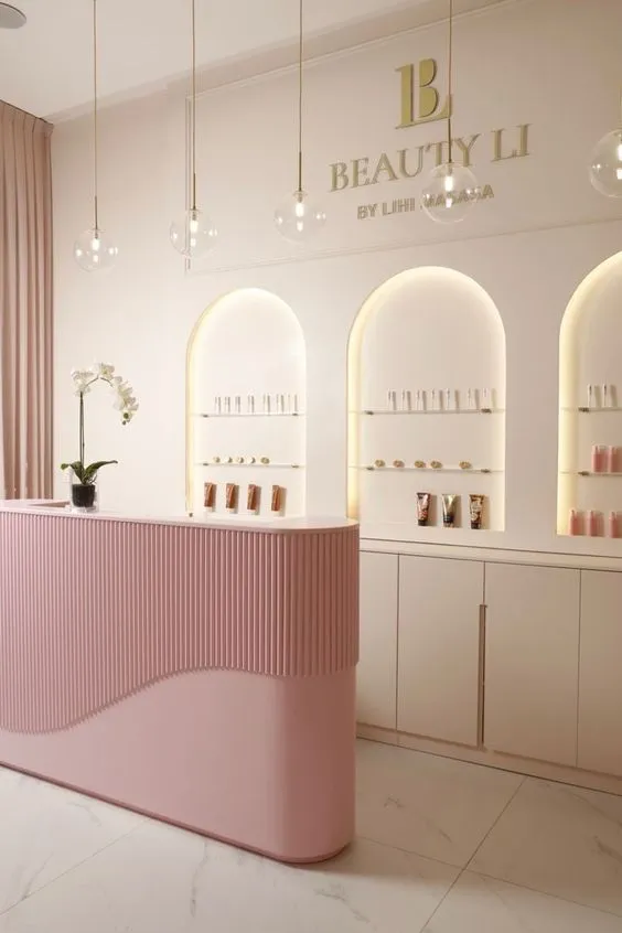 Đóng Quầy Spa Đẹp, Chất Lượng Vượt Trội Tại TP.HCM. 4 Mẫu quầy spa đẹp, hiện đại tại các cửa hàng