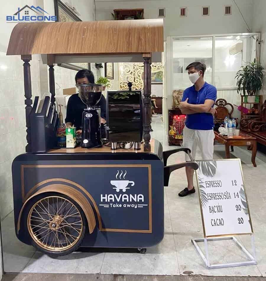 Mẫu quầy take away tiện lợi