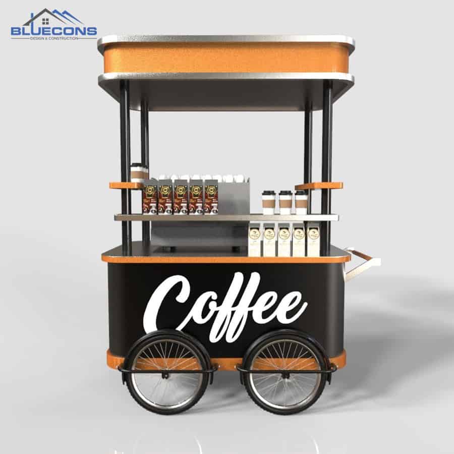 Mẫu quầy take away đẹp kiểu hiện đại