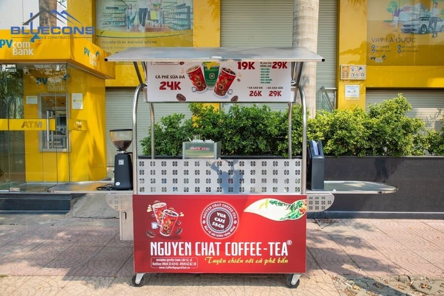 Quầy cafe và trà sữa mang đi