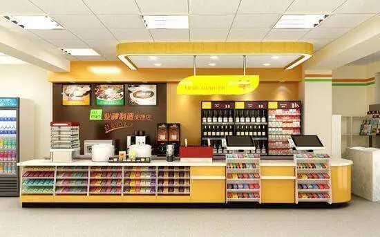 Quầy thu ngân hiện đại