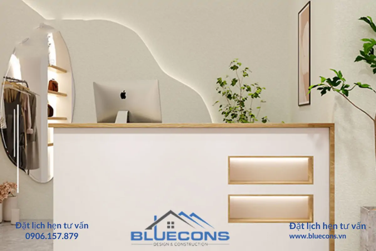 Quầy Thu Ngân Đẹp BlueCons- Nền Tảng Quầy Thu Ngân Hiện Đại