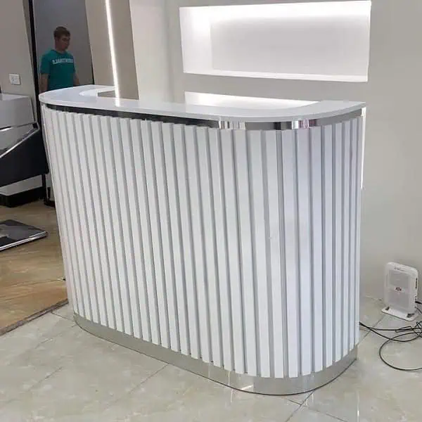 Quầy thu ngân gỗ tự nhiên