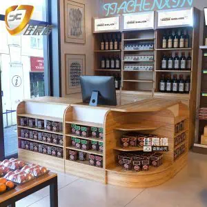 Thiết kế không gian mở cho quầy thu ngân