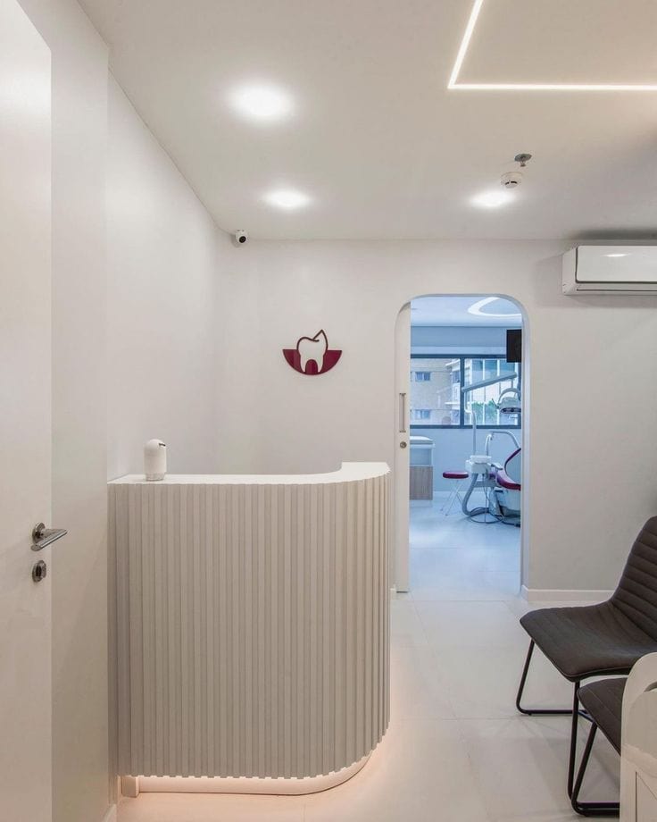 Mẫu quầy thu ngân xuất khẩu cao cấp đơn giản nhưng sang trọng