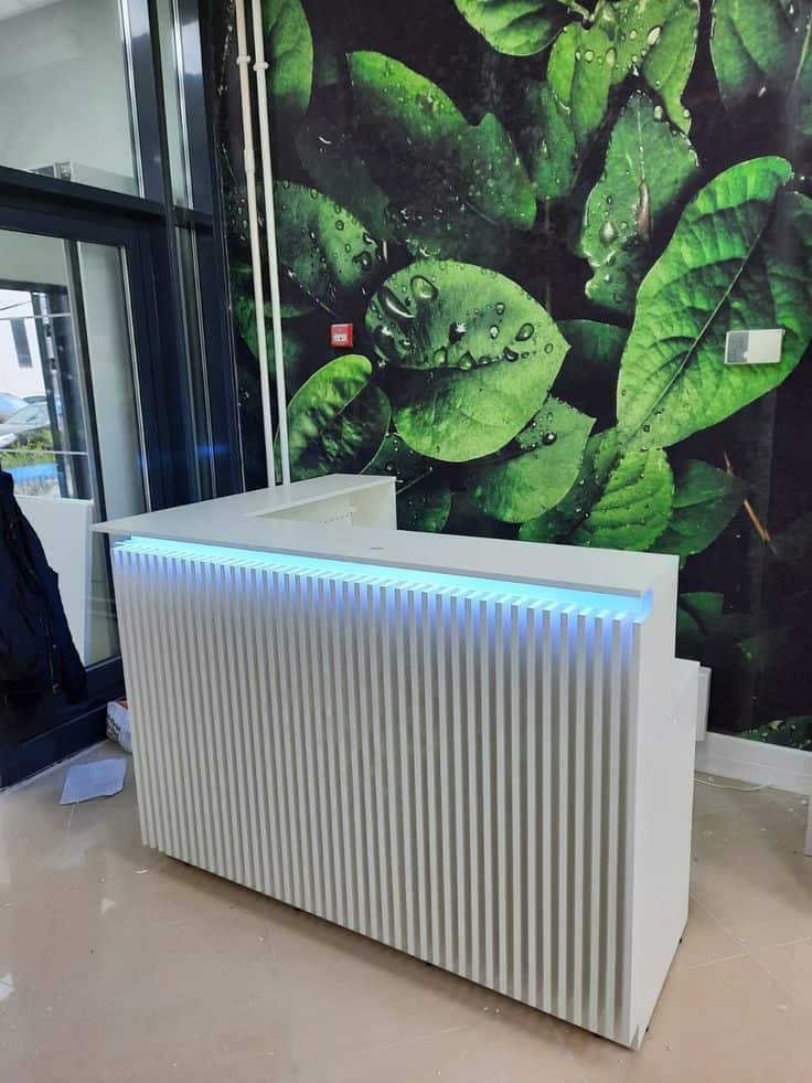 Quầy thu ngân xuất khẩu cao cấp có đèn LED