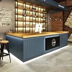 Sản xuất quầy thu ngân xuất khẩu giá tốt tại các cửa hàng