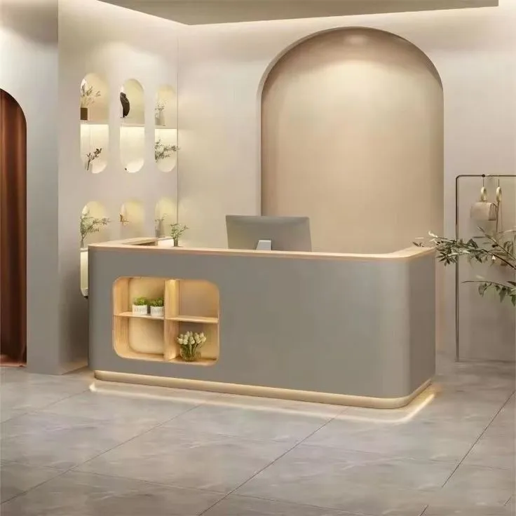 Quầy Thu Ngân Xuất Khẩu Với Chất Lượng Đảm Bảo Các Mẫu Đóng Quầy Đẹp Mắt 4 Thiết kế mẫu quầy thu ngân xuất khẩu với chất lượng đảm bảo
