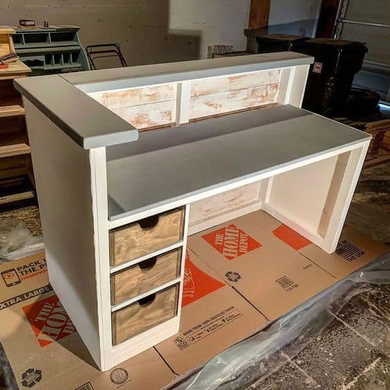 Thiết kế quầy thu ngân xuất khẩu với tính năng nổi bật