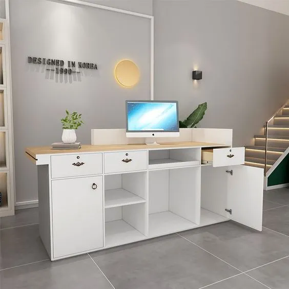 Quầy Thu Ngân Xuất Khẩu Với Tính Năng Nổi Bật Đem Lại Hiệu Quả Cao 9 Thiết kế mẫu quầy thu ngân xuất khẩu với tính năng nổi bật có ngăn kéo