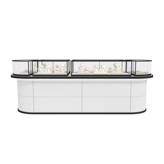 Quầy Trang Sức Đóng Theo Yêu Cầu 6 Lợi Ích Không Thể Bỏ Qua 4 Thiết kế mẫu quầy trang sức đẹp