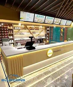 Quầy Cafe QCF004
