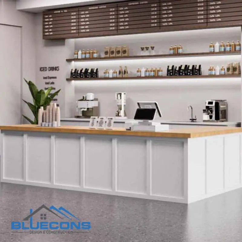 Quầy cafe QCF036