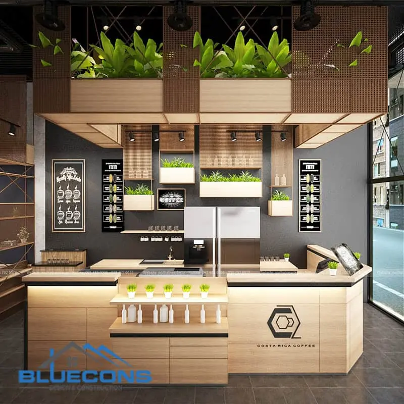 Quầy cafe QCF041