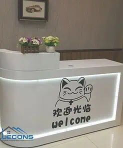 Quầy lễ tân QLT011