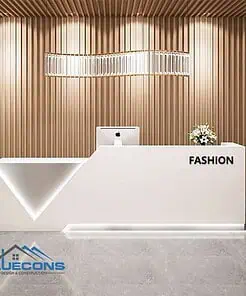 Quầy lễ tân văn phòng QLT004