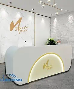 Quầy tiếp tân QLT002