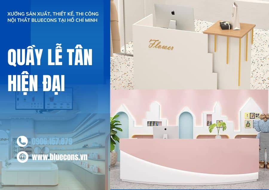 quy trinh thiet ke quay le tan tai bluecons nhu the nao