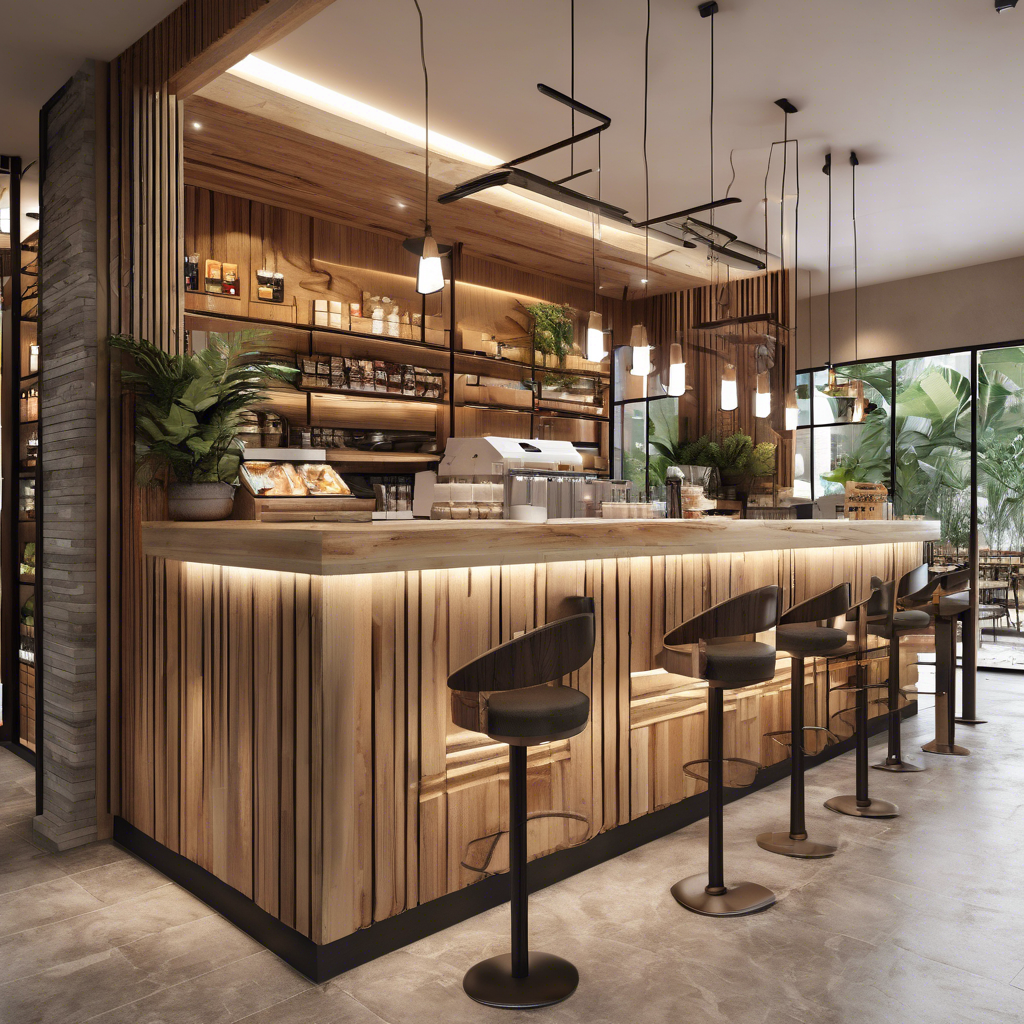 Quầy thu ngân shop