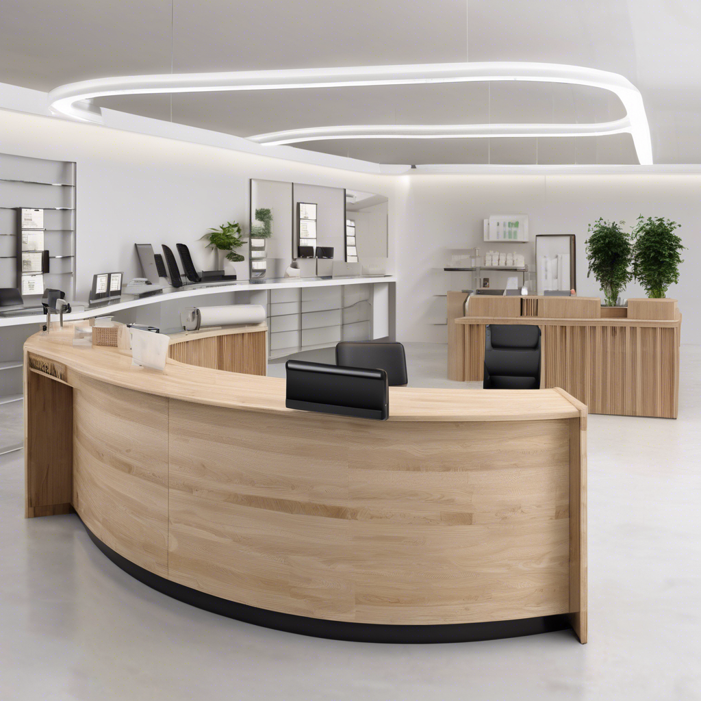 Quầy thu ngân shop quần áo