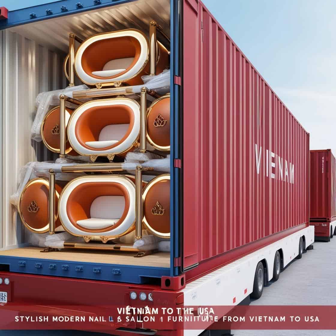 ship nội thất tiệm nail từ Việt Nam sang Mỹ_ (1)