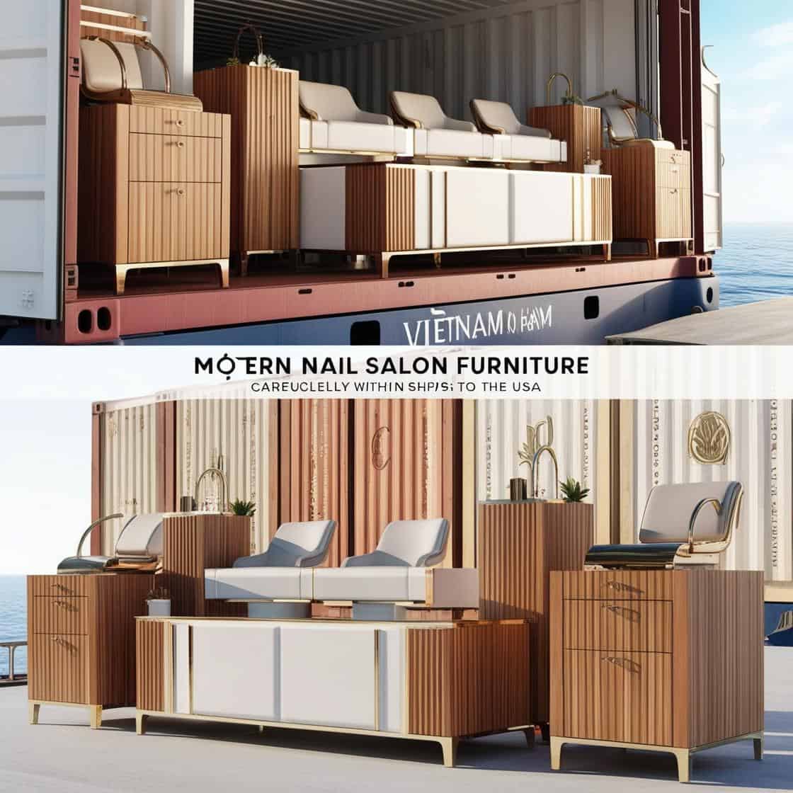 ship nội thất tiệm nail từ Việt Nam sang Mỹ_ (2)