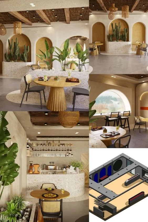 Thi Công Cửa Hàng Cafe Sang Trọng 7 Cách Biến Quán Thành Điểm Đến Hot 6 Thi công cửa hàng cafe sang trọng cùng không gian thoáng mát