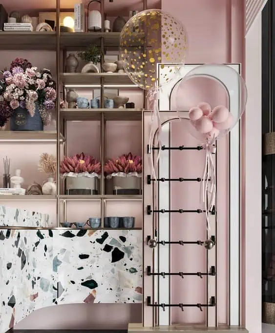 Thi công cửa hàng hoa chuyên nghiệp chỉ với 35 triệu đồng 12 Thi công cửa hàng hoa đẹp tạo điểm nhấn