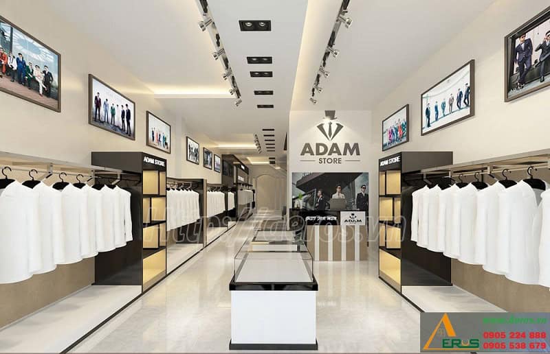 Thi công shop quần áo