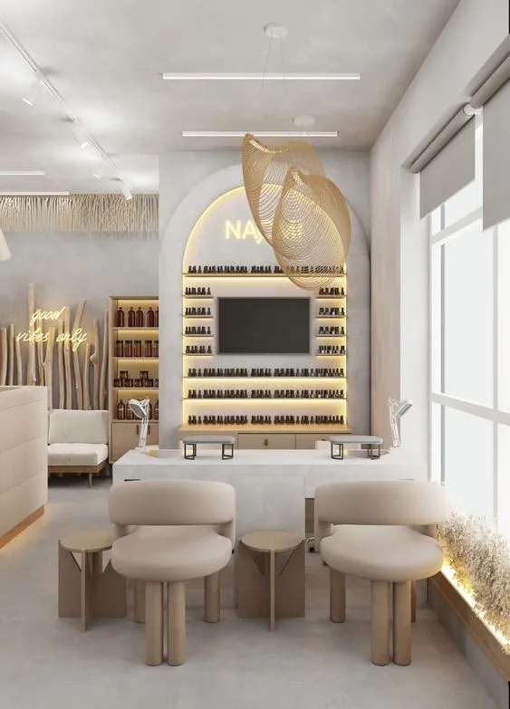Thi Công Cửa Hàng Spa Thiết Kế Hiện Đại 2 Thi công cửa hàng spa đẹp và hiện đại