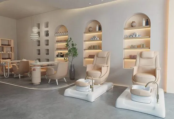 Thi Công Cửa Hàng Spa Thiết Kế Hiện Đại 3 Mẫu thi công cửa hàng spa thu hút khách hàng
