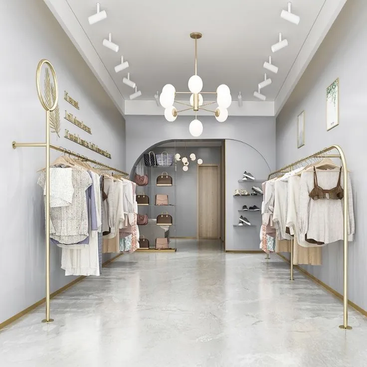 Thi Công Cửa Hàng Thời Trang Nữ 7 Mẫu Hiện Đại Và Sang Trọng 7 Thi công cửa hàng thời trang nữ hiện nay