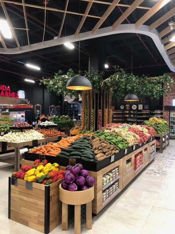 Thi Công Cửa Hàng Thực Phẩm Sạch Tối Ưu Hóa Không Gian 7 Những mẫu thi công cửa hàng thực phẩm sạch hiện nay