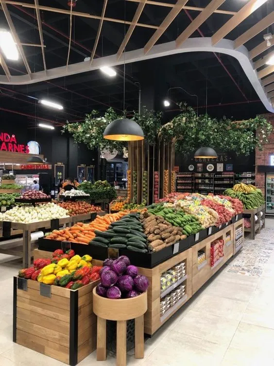 Thi Công Cửa Hàng Thực Phẩm Sạch Tối Ưu Hóa Không Gian 8 Những mẫu thi công cửa hàng thực phẩm sạch hiện nay