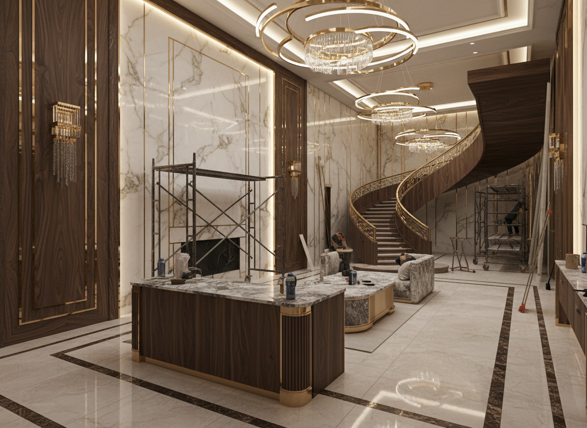 Thi Cong Noi That Biet Thu Dep 05