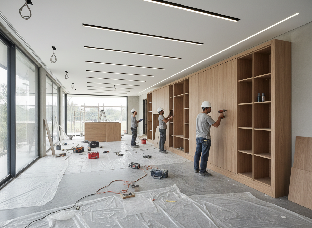 Thi Cong Noi That Biet Thu Gia Xuong 05 Thi Cong Noi That Biet Thu Gia Xuong 05