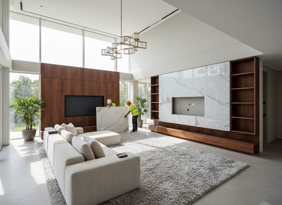 Thi Cong Noi That Biet Thu Hien Dai 07