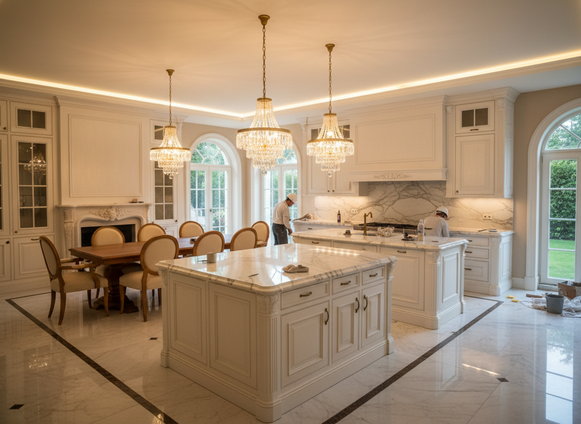 Thi Cong Noi That Biet Thu Phong Cach Chau Au 04