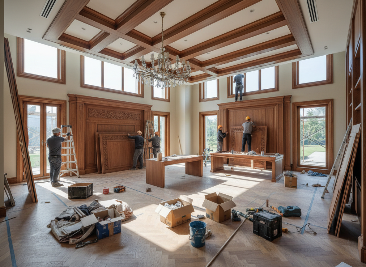 Thi Cong Noi That Biet Thu Sang Trong 04