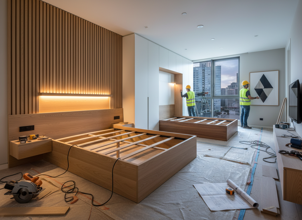 Thi Cong Noi That Can Ho 2 Phong Ngu 05 Thi Cong Noi That Can Ho 2 Phong Ngu 05