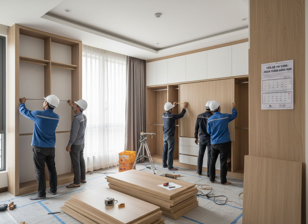Thi Cong Noi That Chung Cu Dung Tien Do 02 Thi Cong Noi That Chung Cu Dung Tien Do 02