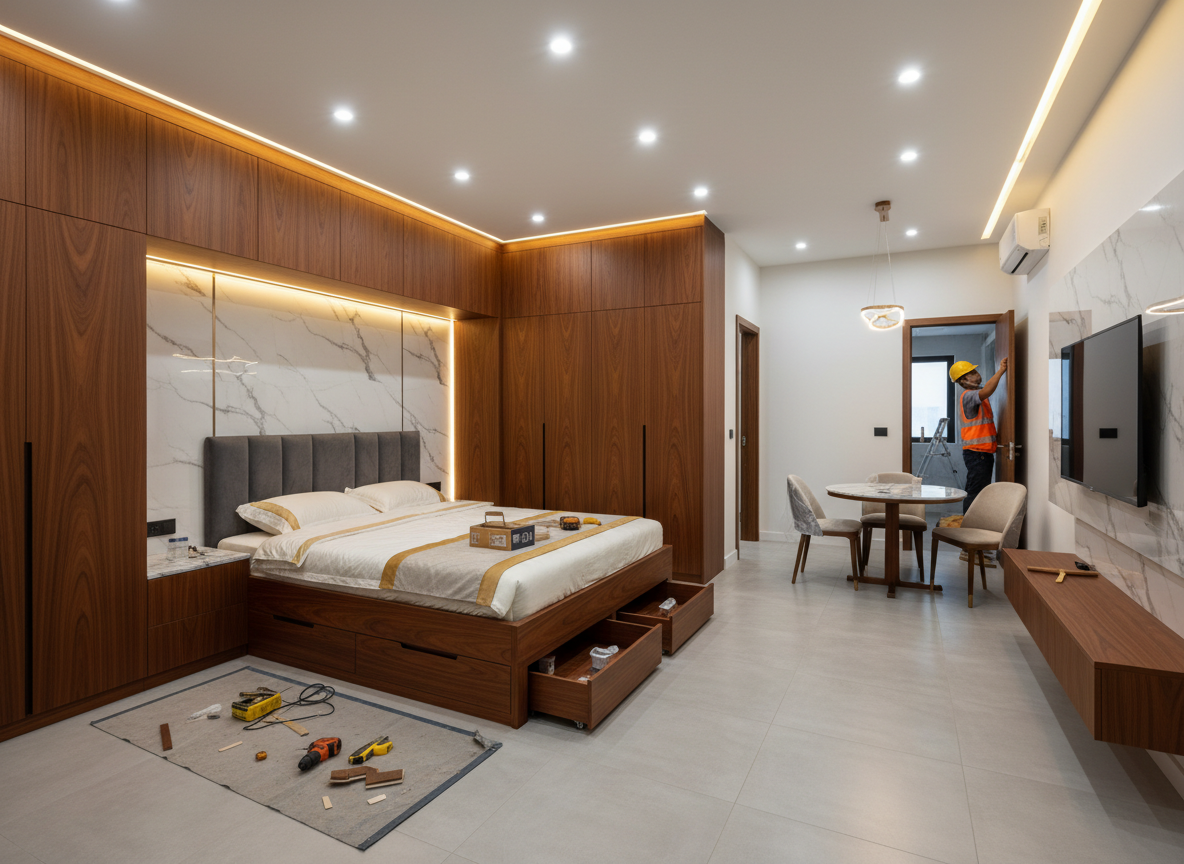 Thi Cong Noi That Chung Cu Mini Dep 06 Thi Cong Noi That Chung Cu Mini Dep 06