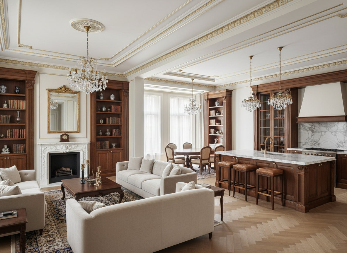 Thi Cong Noi That Chung Cu Tan Co Dien 07