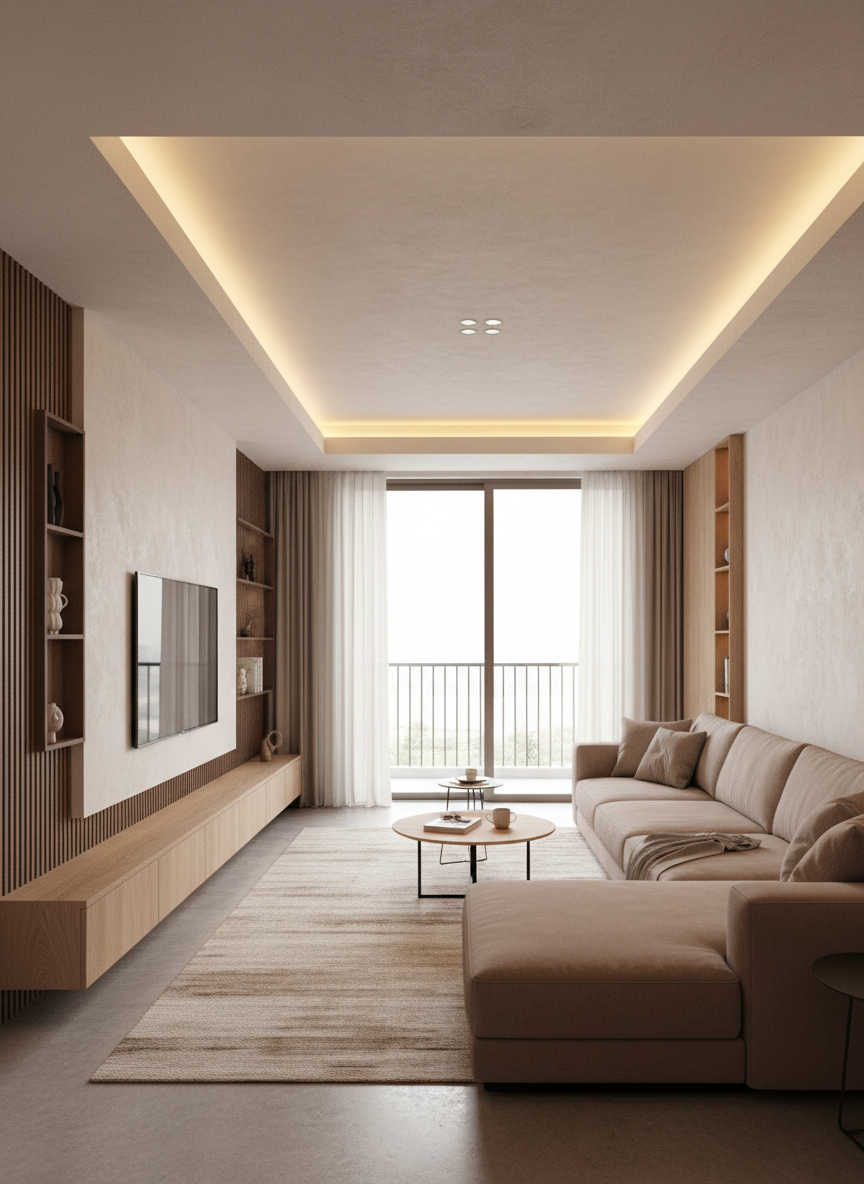 Thi Cong Noi That Khu Sinh Hoat Chung 01