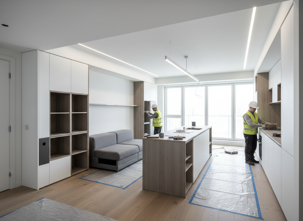 Thi Cong Noi That Nha Chung Cu Tron Goi 01