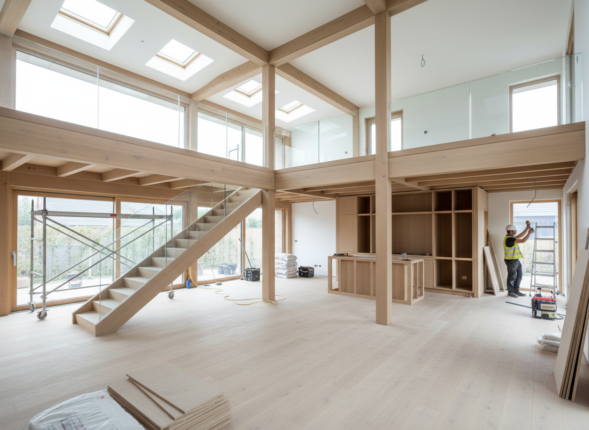 Thi Cong Noi That Nha Pho 3 Tang 2